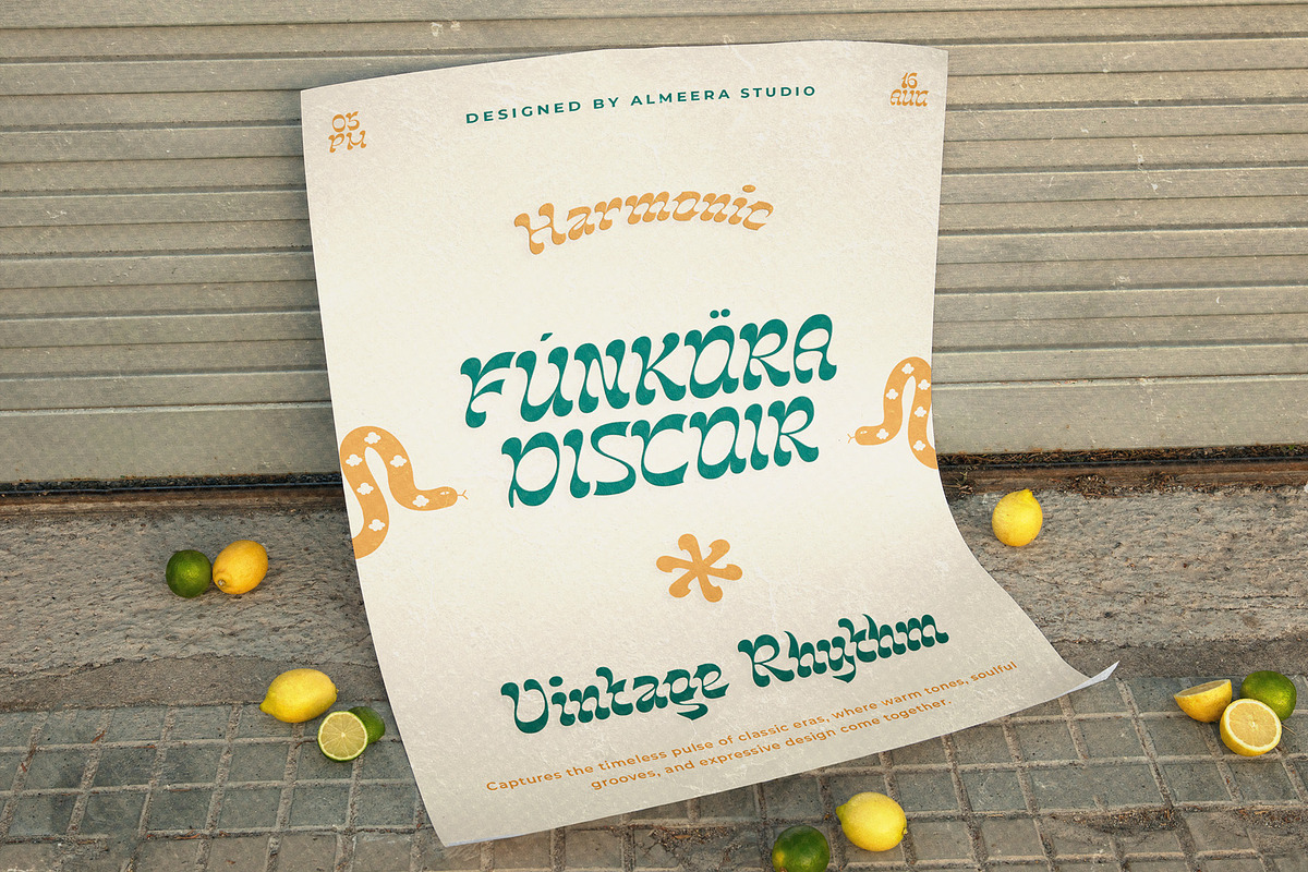 Maribont – Retro Display Typeface, a Blackletter Font by Almeera Std (Photo 5 of 10)
