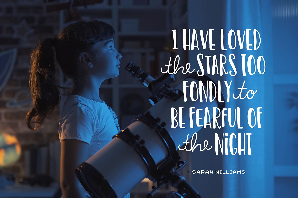 Twinkle the Star Font preview 2