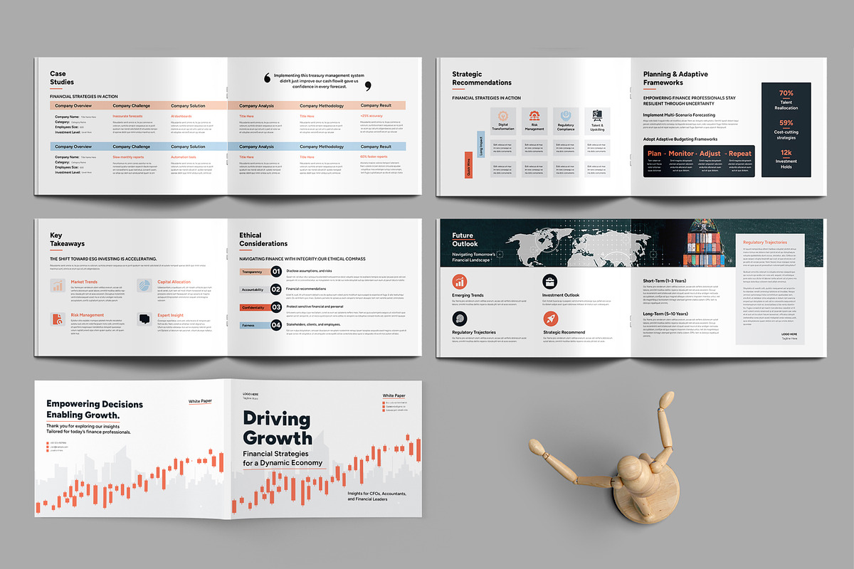 White Paper for Finance Professional, a Brochure Template by MightyDesign (Photo 3 of 6)