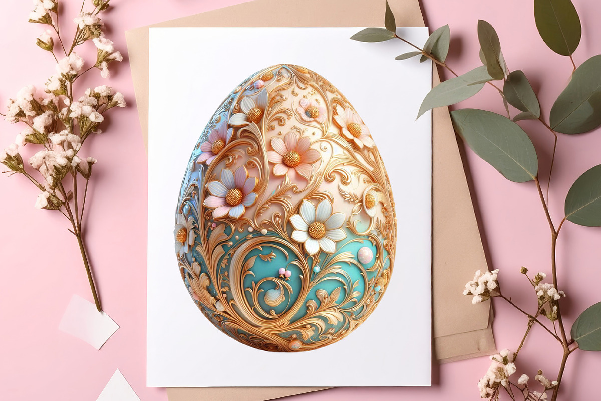 Easter eggs clipart bundle, an Illustration by SinaCreation (Photo 7 of 11)