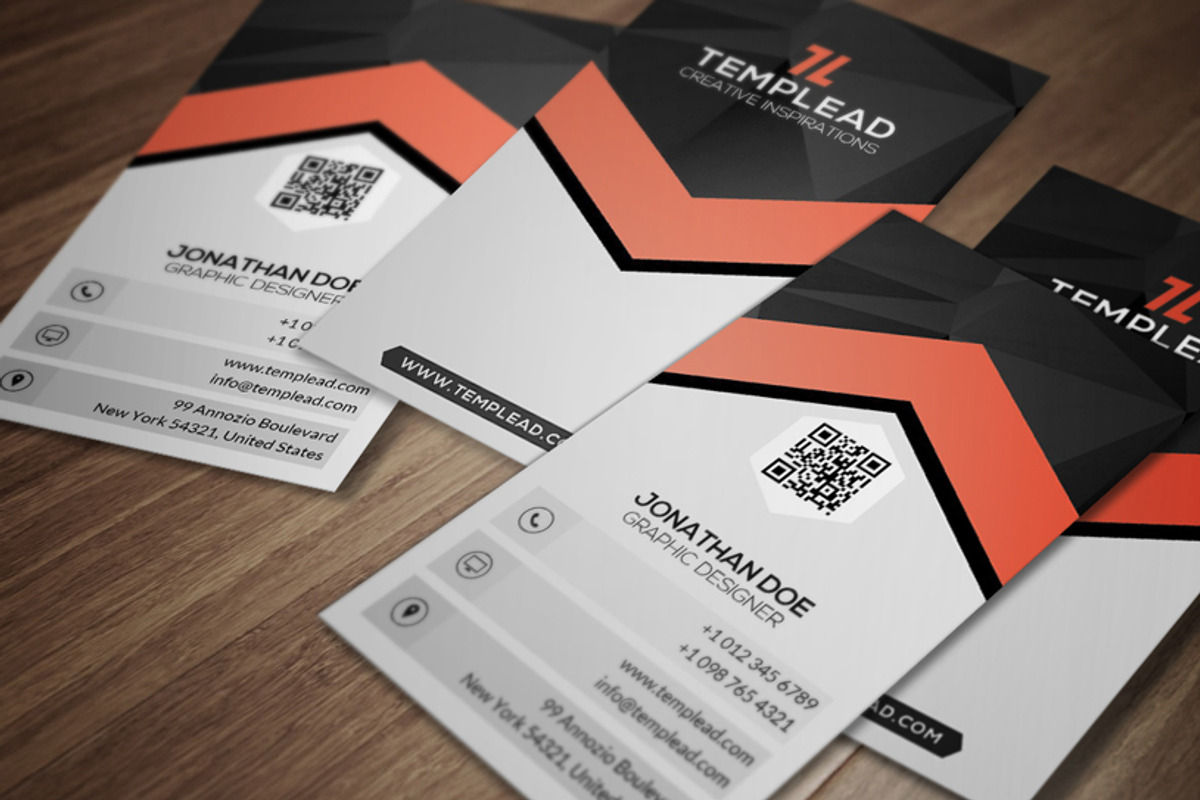Corporate Business Card CM162, a Business Card Template by annozio (Photo 1 of 4)
