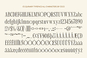 CS Quinary – Condensed Font, a Serif Font by Craft Supply Co. (Thumbnail 8 of 8)
