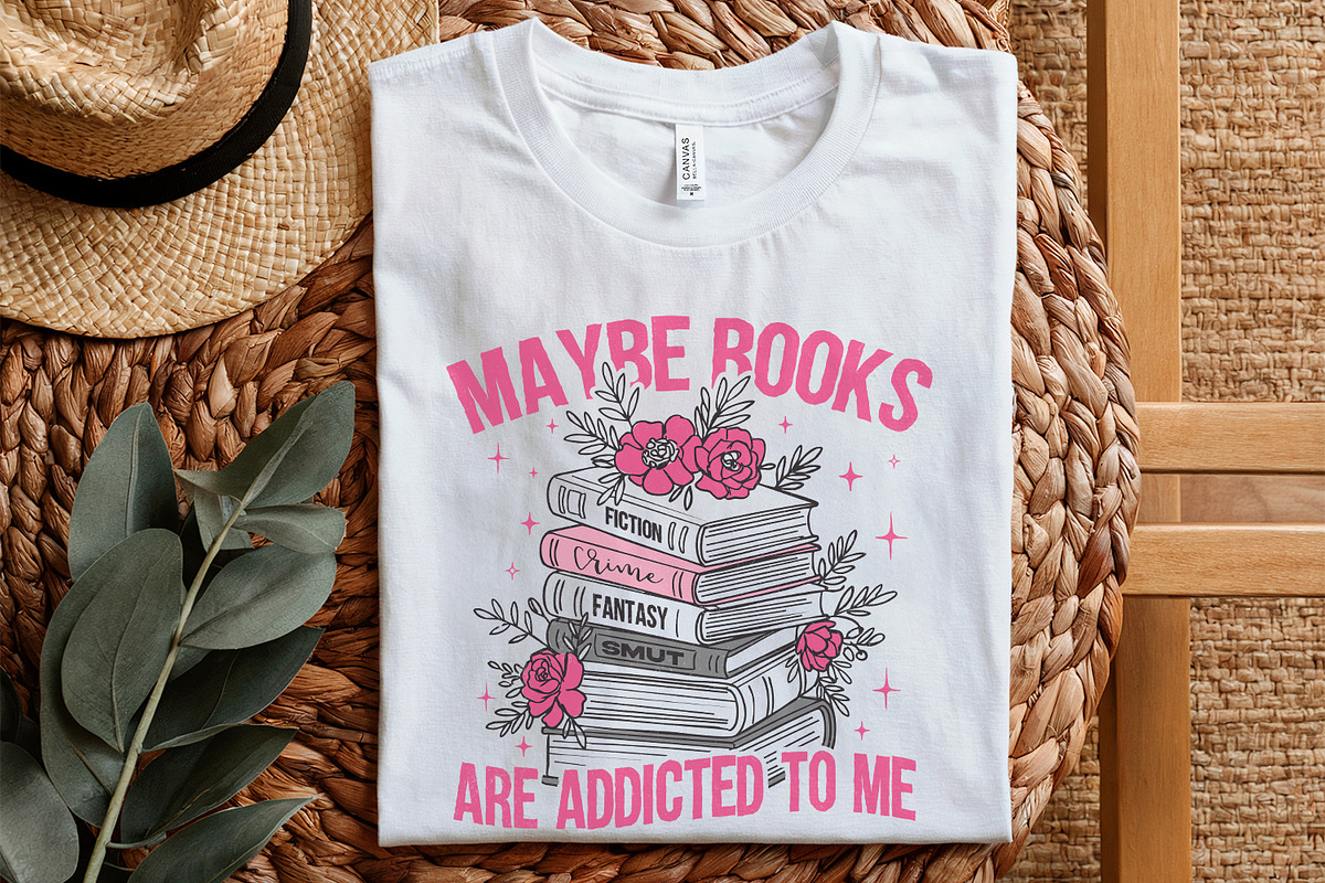 Books Are Addicted To Me PNG, Book, an Illustration by SharpMarketplace (Photo 5 of 9)