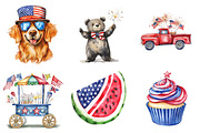 4th of July Sublimation Bundle, an Illustration by DreamArtGraphic (Thumbnail 2 of 4)