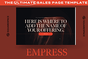 Empress Squarespace Sales Template, a Squarespace Template by The Humanista Co. (Thumbnail 2 of 3)