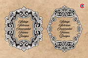 Vintage Victorian Ornamental Frames, a Decorative Illustration by C-Kav (Thumbnail 2 of 7)