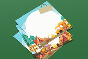 Cute Camping Vibe Watercolor, an Animal Illustration by CreativeValuation (Thumbnail 9 of 16)