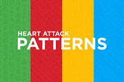 Heart Attack Patterns Collection, a Pattern Graphic by Alex Blogoodf (Thumbnail 6 of 9)
