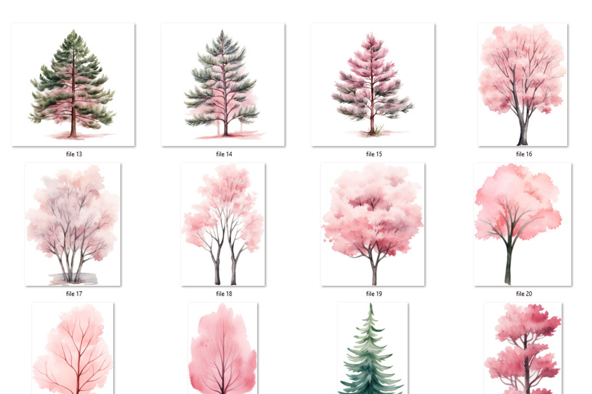 Watercolor spring clipart, an Object Graphic by MyLittleMeow (Photo 4 of 8)