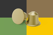 Coffee Capsules Pack 4 views, a Cups & Container Mockup by easymock (Thumbnail 11 of 12)