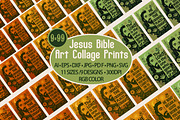 Jesus Bible Art Collages-Posters, a Person Illustration by Blynn Pippen (Thumbnail 2 of 21)