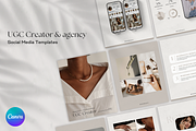 UGC Creator - Social Media Templates, a Social Media Template by The Creative Studio (Thumbnail 1 of 3)