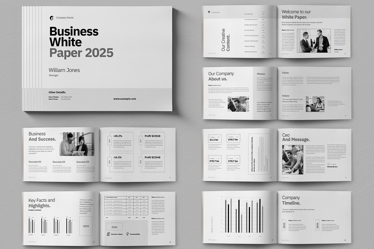 White Paper Layout