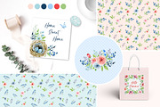 Blueberries and roses, a Decorative Illustration by long summer (Thumbnail 2 of 8)