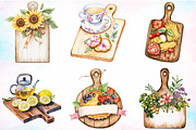 Watercolor Mother's Day Cutting Boar, an Illustration by Canvas Craft (Thumbnail 3 of 3)