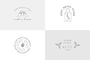 Eco Logo Templates - Zero Waste, a Branding & Logo Template by Katya_lu (Thumbnail 8 of 11)