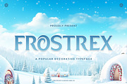 Frostrex - Decorative Font, a Font by Flawless And Co (Thumbnail 1 of 10)