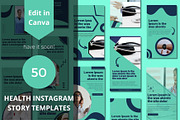 Health Story Canva Templates, a Templates & Theme by BoontenStudio (Thumbnail 1 of 8)