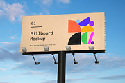 Billboard Poster Street Mockup, an Advertising Mockup by Asylab (Thumbnail 1 of 5)