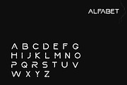 Sunset - Futuristic Display Font, a Sans Serif Font by Luna Shop (Thumbnail 2 of 5)