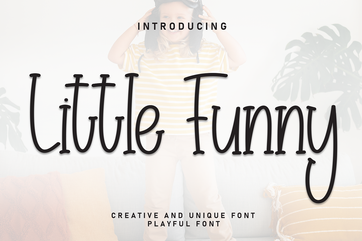 Little Funny | Script Font, a Handwritten Font by Scratchones (Photo 1 of 7)