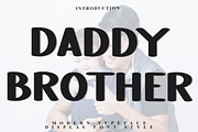 Daddy Brother, a Script Font by FreshTypeINK (Thumbnail 1 of 8)