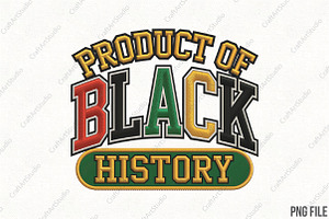 Product of Black History PNG Yarn Fa, an Illustration by CraftArtStudio