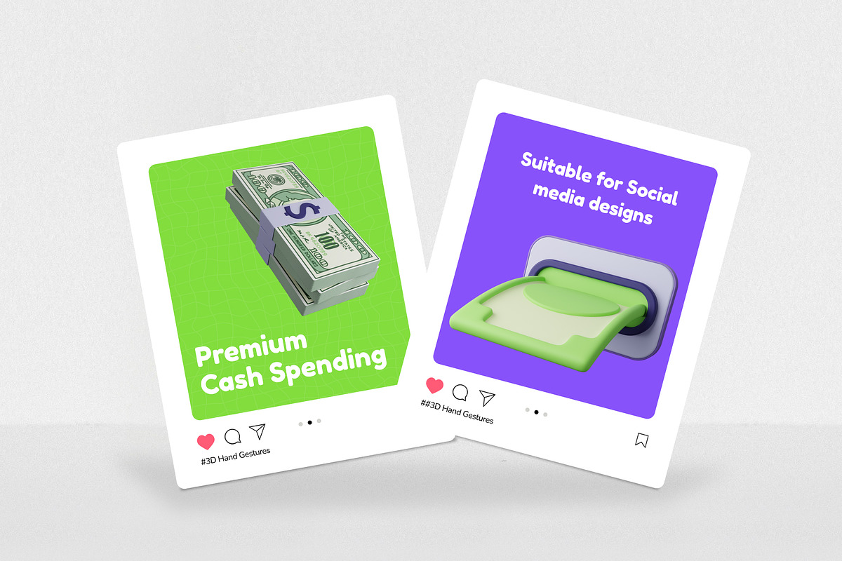 3D Spending Money Icons, a Duotone Icon by Vectors Market (Photo 5 of 7)