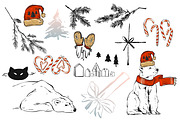 Dear Santa Christmas set, a Card Template by Anastasy_helter (Thumbnail 3 of 10)
