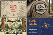 Outdoors Font Bundle - 60 Fonts!, a Serif Font by HipFonts (Thumbnail 12 of 13)