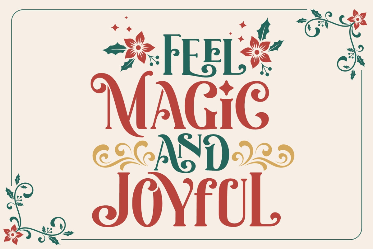 Mercy Christole Font, a Serif Font by Burhan Afif (Photo 2 of 10)