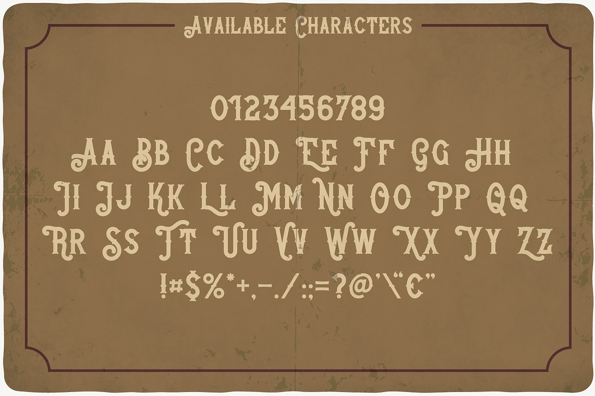Vintage Fonts Bundle, a Font by VozzyStock (Photo 29 of 29)