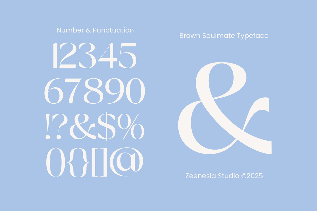 Brown Soulmate – A Charming Font Duo, a Sans Serif Font by zeenesia (Photo 23 of 26)