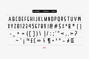 Four Zero Futuristic Typeface, a Sans Serif Font by Sundaylab (Thumbnail 2 of 7)