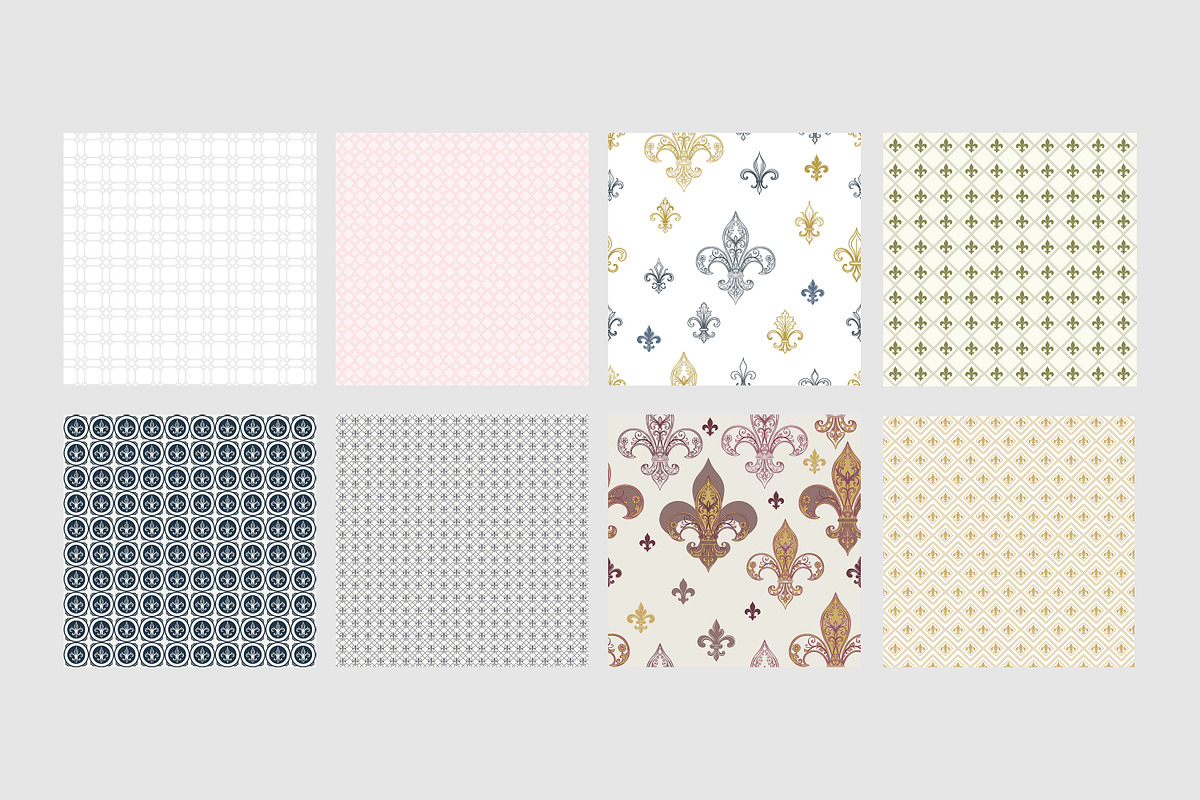 Vector Fleur de Lis & Flourishes, an Object Illustration by FleurArt (Photo 11 of 17)