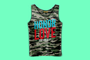 T-Shirt and Tank Top PSD Mockup Set, an Advertising Mockup by Sinlatown (Thumbnail 5 of 7)