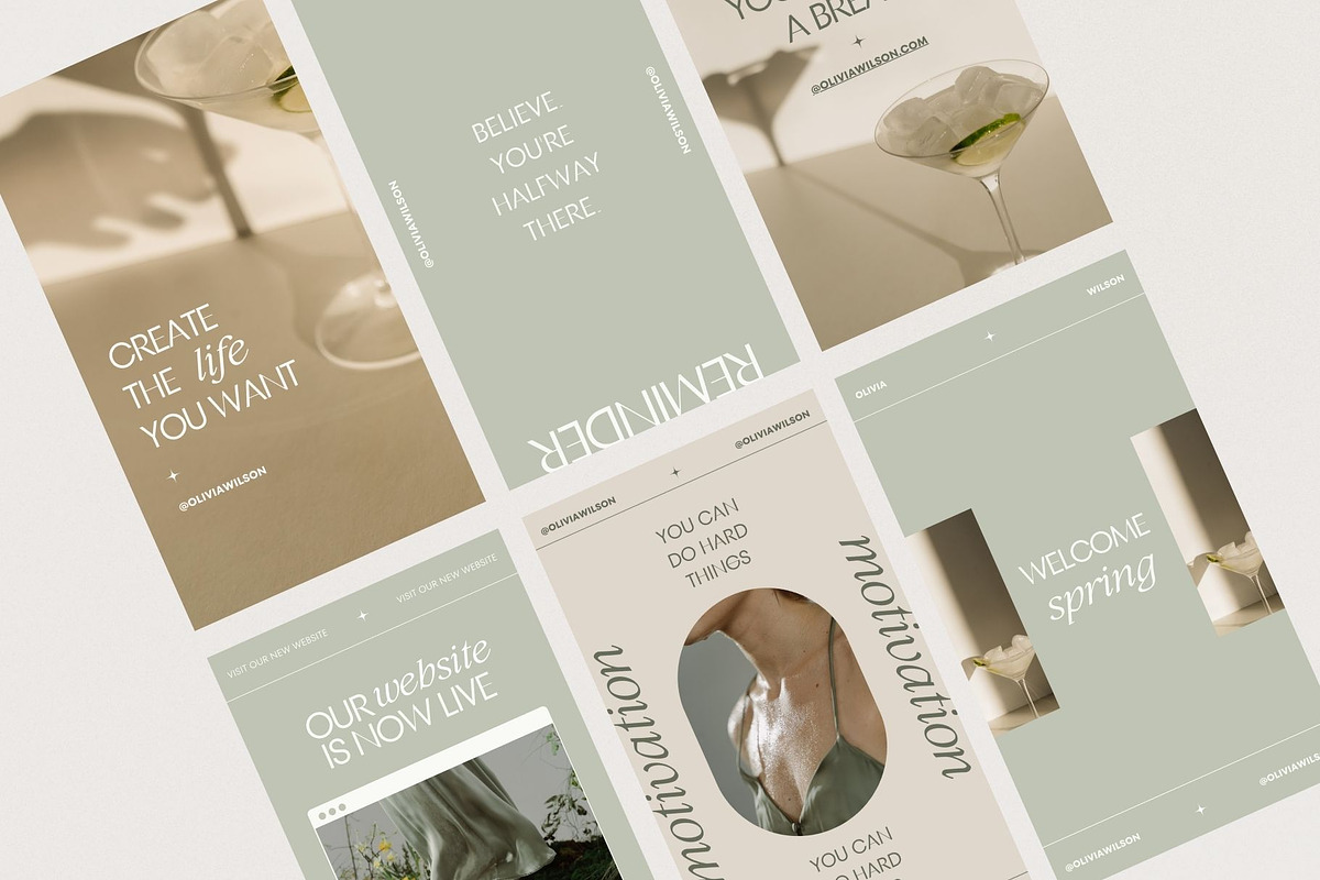 Emily | Canva Social Media Templates, a Social Media Template by With Faith & Love (Photo 9 of 12)