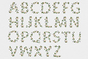 Floral Alphabet, a Decorative Illustration by lokko studio (Thumbnail 2 of 4)