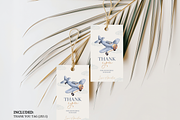 Plane Baby Shower Thank You Mockup, an Invitation Template by Digital_Mind (Thumbnail 2 of 8)