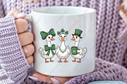 Funny St Patrick’s Day Silly Goose, an Illustration by CraftArtStudio (Thumbnail 2 of 4)