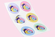 Friendship Flat Vector Illustration, an Illustration by DesignWP (Thumbnail 3 of 3)