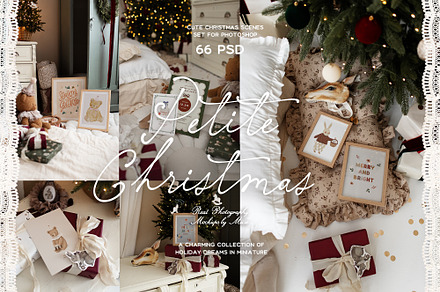 Petite Christmas Nursery Mockups