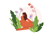 Body positive women in nature set, a Person Illustration by Good Studio (Thumbnail 7 of 9)