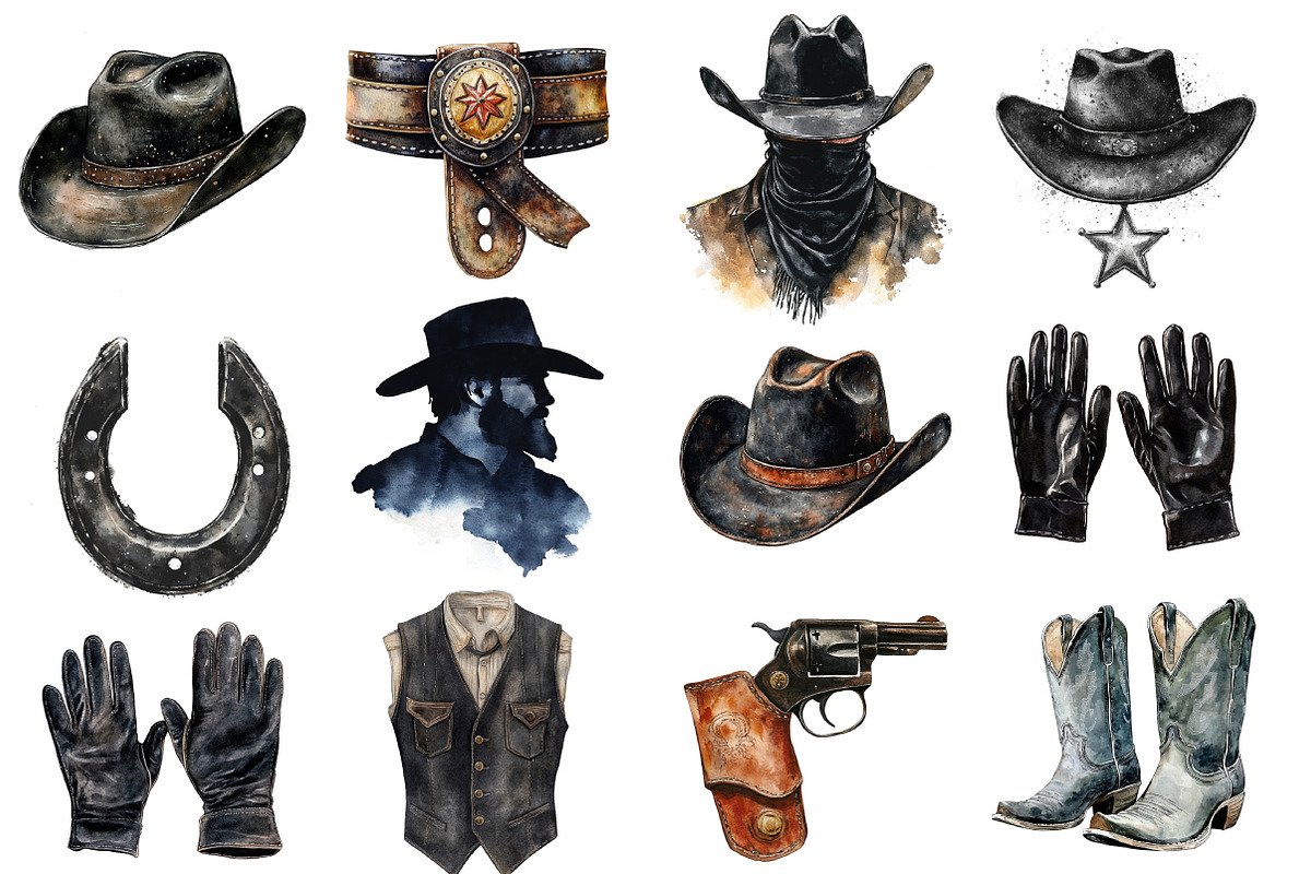 Retro Western Dad PNG, an Illustration by SinaCreation (Photo 2 of 5)