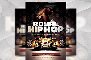 Royal Hip Hop - Flyer Template