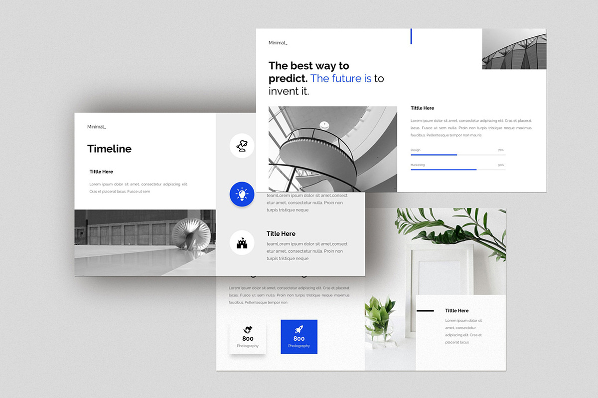 Minimal Presentation, a Presentation Template by Dream-Lab (Photo 3 of 8)