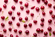 Cherry Patterns. 20 images, a Food Illustration by Handmadefont (Thumbnail 8 of 9)