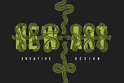 Twisted Ribbon — Creative Font, a Symbol Font by Gleb Guralnyk (Thumbnail 2 of 8)