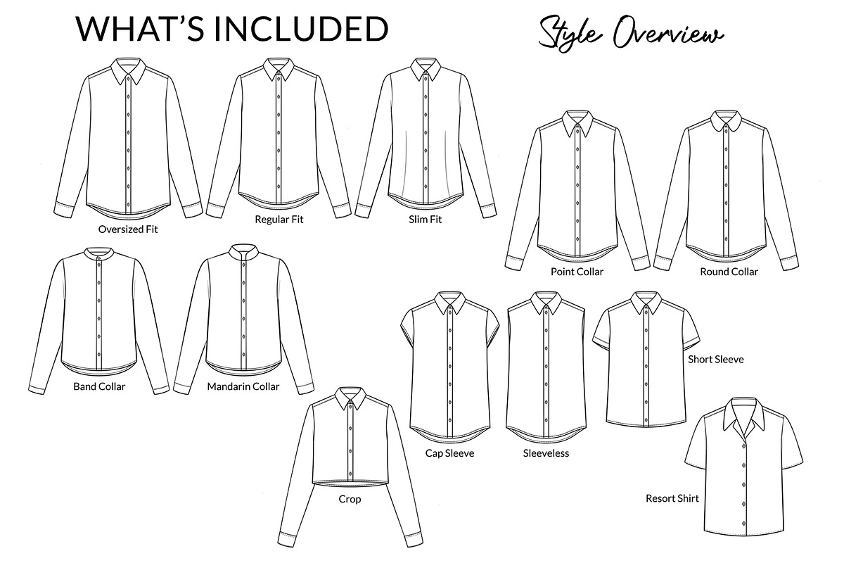 Women's Shirts, an Illustration by Art by Lin (Photo 3 of 8)