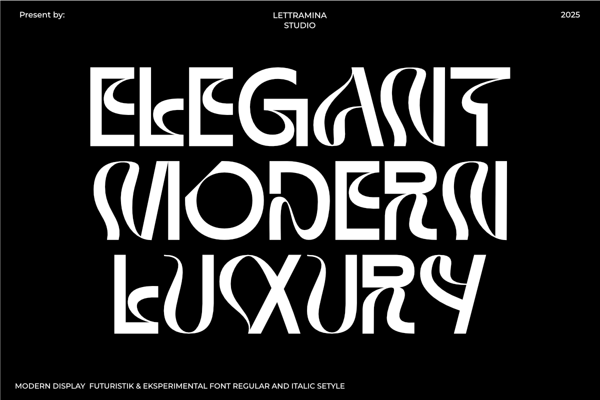 Neotrace - Experimental Display Font, a Sans Serif Font by Lettramina Studio (Photo 6 of 10)